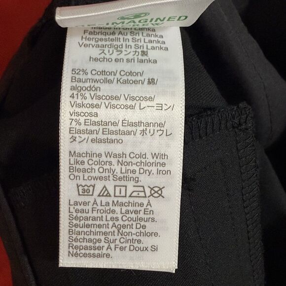 J.CREW Petite Kelsey Flare Pant 10P Black Cropped High Rise Twill NWT B23 - Picture 6 of 6